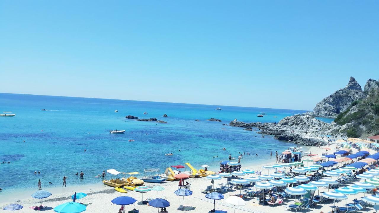 Naturamare Apartments - Piscina Idromassaggio Con Vista Mare Aperta Fino Alle Ore 22-00 Capo Vaticano Exterior photo